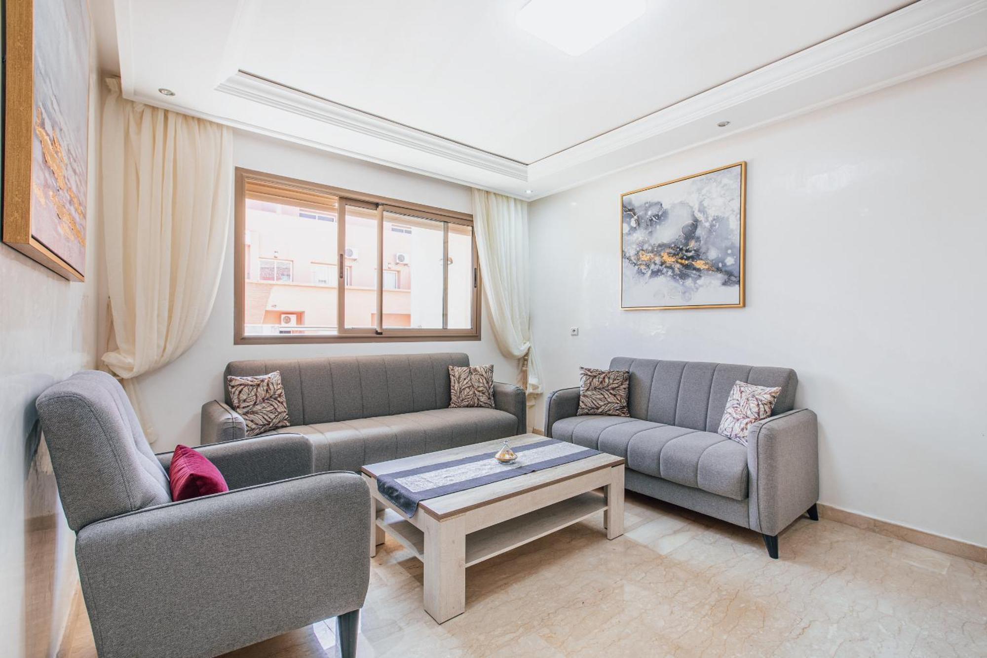 Migdal Gueliz Apart Hotel Marrakesch Exterior foto